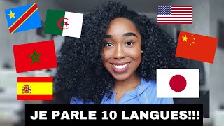 JE PARLE 10 LANGUES AVEC VOUS avec soustitres  FRENCH GIRL SPEAKS 10 LANGUAGES with subtitles [upl. by Anny]