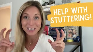 HELP WITH STUTTERING FOR KIDS AND ADULTS At Home Speedy Speech Therapy Stuttering Exercises [upl. by Aramoiz]