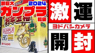 【ガンプラ】ヨドバシカメラの神袋、ガンプラ福袋で全モデラーガンプラYouTuberデビュー！？【お年玉箱2024】 [upl. by Aihsel]