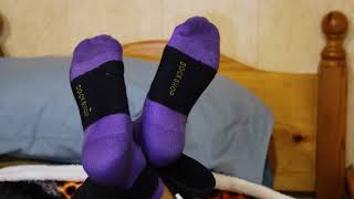 My cool purple socks [upl. by Yecal]