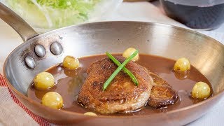 How To PanSeared Foie Gras  PanSeared Foie Gras Port Wine Sauce Recipe  Foie Gras Recipe [upl. by Annairt646]