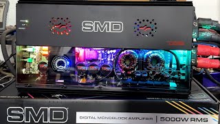 The New SMD Car Audio Amps are here First 10 signed amp Numbered Plus a closer look at the 50001D [upl. by Aikenahs]