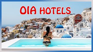 Santorini  BEST HOTELS in OIA [upl. by Rexanna]