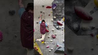 How to flash 💪🏻 bouldering rockclimbing climbing flash boulder [upl. by Lily]