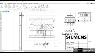 Unigraphics NX Drafting Tutorials [upl. by Gee]