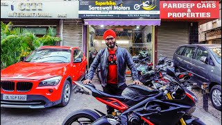 Triumph daytona 675r  Saraswati Motors  Jasneet Singh  Karol Bagh  bike Market  Delhi [upl. by Nizam424]