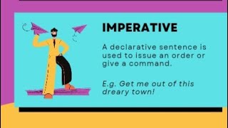 Imperative sentences in english grammar writing with rules and examples [upl. by Notnroht916]