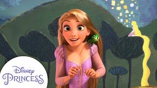 Rapunzel Sets Her Intentions  Tangled  Disney Princess [upl. by Enelaehs]