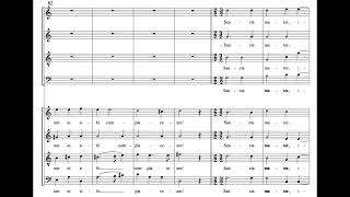 Stabat Mater GP da Palestrina Score Animation [upl. by Charley]