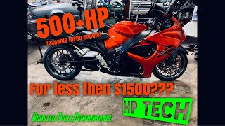 500HP Turbo Hayabusa for 1500 Pt1 HP TECH [upl. by Irahc]