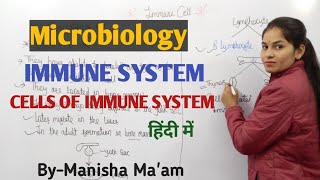 Cells of immune system in hindi  B lymphocytes  T lymphocytes  Macrophages  Immunology [upl. by Ainattirb104]