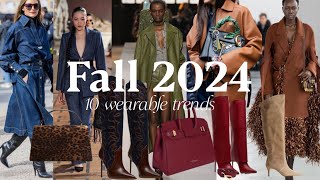 FALL FASHION 2024  10 most popular fall trends  styling tips [upl. by Caffrey]