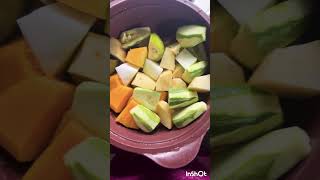 Kumro saker ghonto food tasty cooking recipe recommended youtubeshorts [upl. by Gabriellia]