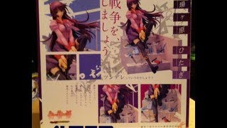 Hitagi Senjougahara  Bakemonogatari  ALTER 17 Scale Figure Unboxing [upl. by Methuselah]