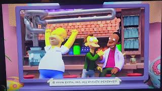 NFL Simpsons Funday Football Presentation Outro ESPN on Disney [upl. by Scarito]