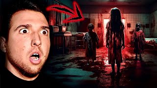 OVERNIGHT with POLTERGEIST CHILDREN of HAUNTED HOSPITAL TERRIFYING PARANORMAL ACTIVITY [upl. by Ednihek]