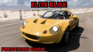 Forza Horizon 5  Forzathon Guide  Elite Elise  Beat a Rivals Ghost [upl. by Areek]