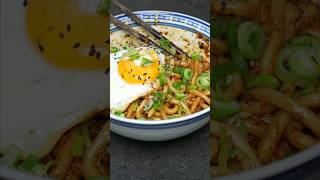 5 min Spicy Garlic Noodles Recipe [upl. by Waldo]