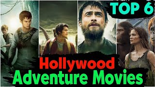 TOP 6 Best Hollywood Adventure Movies  Best Hollywood Jungle Adventure Movies  RETOXERR [upl. by Enajyram]