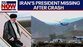 Irans president helicopter crash Iranian President Raisi missing  LiveNOW from FOX [upl. by Eneryt]