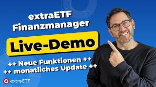 LiveDemo extraETF Finanzmanager  PortfolioTracker für Profis  extraETF [upl. by Ormiston]