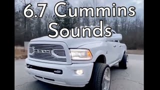 67 Cummins Sounds Flybys compilation [upl. by Ecire]