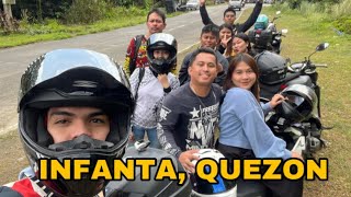 Magandang motor ride papuntang Infanta Quezon  Full Vid [upl. by Ettezus709]