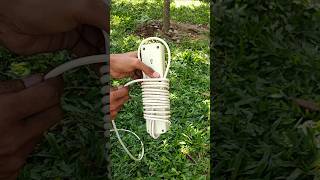 Clever tip for the extension cord How to easily coil the wire on an extension cord diy [upl. by Naarah130]