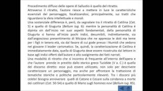 Il ritratto di Catilina prima parte Sallustio e larte del ritratto [upl. by Winslow]