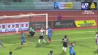 Amazing Free Kick Banana Kick from Faiz Subri Malaysian Super League Football [upl. by Abrahams919]