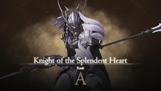 FFXVI  KNIGHT OF THE SPLENDENT HEART  ARank Hunt Mark Final Fantasy Mode [upl. by Henryetta]