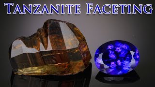 Gem Cutting  Tanzanite Faceting [upl. by Gonzalez]