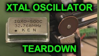 EEVblog 1089  XTAL Oscillator Teardown [upl. by Cowley]