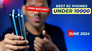 TOP 5 Best 5G Phones Under 10000 in JUNE 2024 l Best Mobile Under 10000 [upl. by Orabelle]