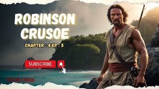 IELTS Listening 2024  Audio book for IELTS amp Listening improve  Robinson Crusoe  Chapter 4 Ep 5 [upl. by Sucramaj]