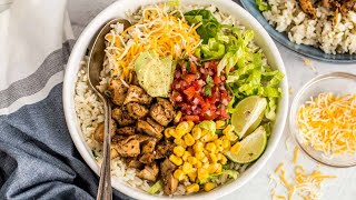 Chipotle Chicken Burrito Bowl [upl. by Nedrah337]