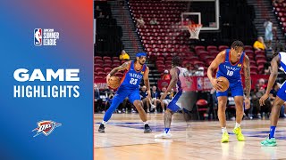 OKC Thunder vs Dallas Mavericks  Highlights  Las Vegas Summer League  July 20 2024 [upl. by Leaffar]