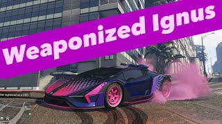 Pegassi Weaponized Ignus Customization GTA 5 online [upl. by Valerle462]