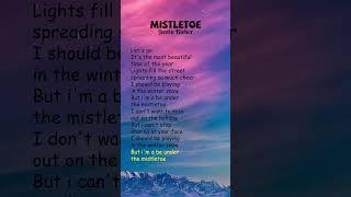 Justin Bieber  Mistletoe Lyrics shorts [upl. by Ennaillij]