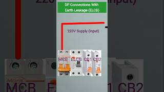 ELCB Wiring Connection  ELCB Installation [upl. by Longtin]