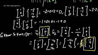 Orthogonal Diagonalization of a Symmetric Matrix [upl. by Egroej]