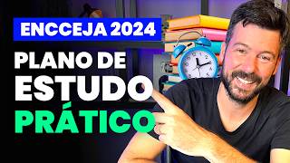 ENCCEJA 2024  PLANO DE ESTUDO PRÁTICO [upl. by Llib]