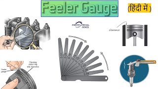 Feeler Gauge  Feeler Gauge Material and Function हिंदी में [upl. by Dranek]