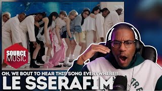 LE SSERAFIM  CRAZY MV REACTION  Oh we bout to hear this song EVERYWHERE [upl. by Cimbura612]