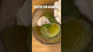 Receta con Aguacate en 1 minuto 🥑 ¡SUPER FÁCIL [upl. by Enna560]