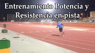 🔴 Entrenamiento de Potencia y Resistencia en Pista de Atletismo malaga entrena [upl. by Yklam616]