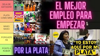 🇵🇪 LOS MEJORES Y PEORES TRABAJOS TIER LIST 🤑 Tú primer empleo [upl. by Brewer470]