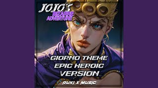 Giorno Theme From JoJos Bizarre Adventure Preview [upl. by Hills]