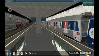 Trainz Android Arrivée et depart dune Z6400 a la défense [upl. by Ecirehc230]