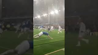 Everton vs Crystal Palace CalvertLewin goal from a different angleRicharlison diving celebration [upl. by Birecree471]